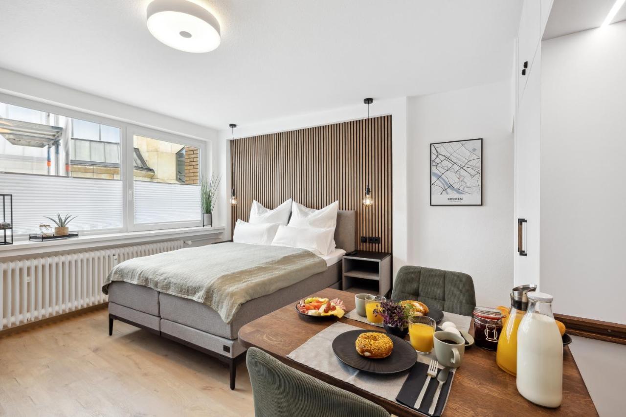 Modernes Studio Am Bremer Dom Mit Balkon מראה חיצוני תמונה